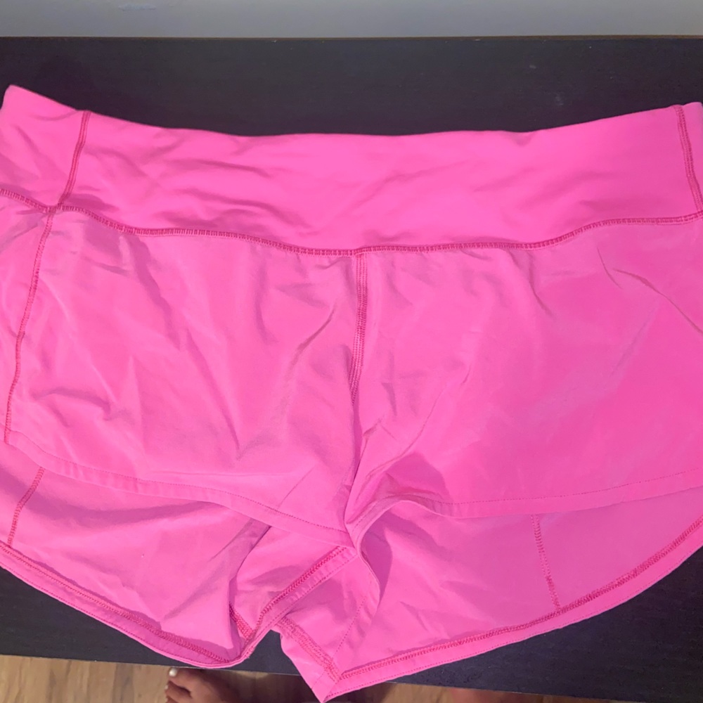 Sonic Pink, Lululemon Speed up Short